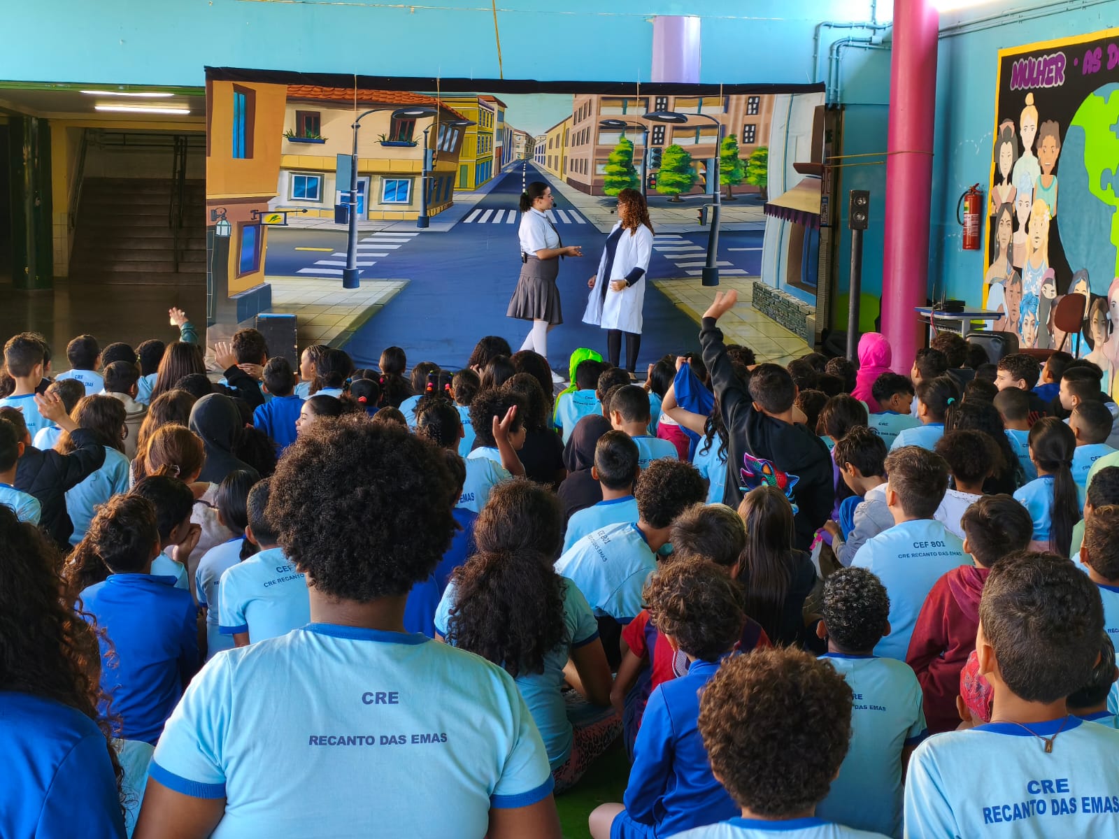 Mais de 3,1 mil pessoas participam de ações educativas de trânsito no fim de semana no DF
