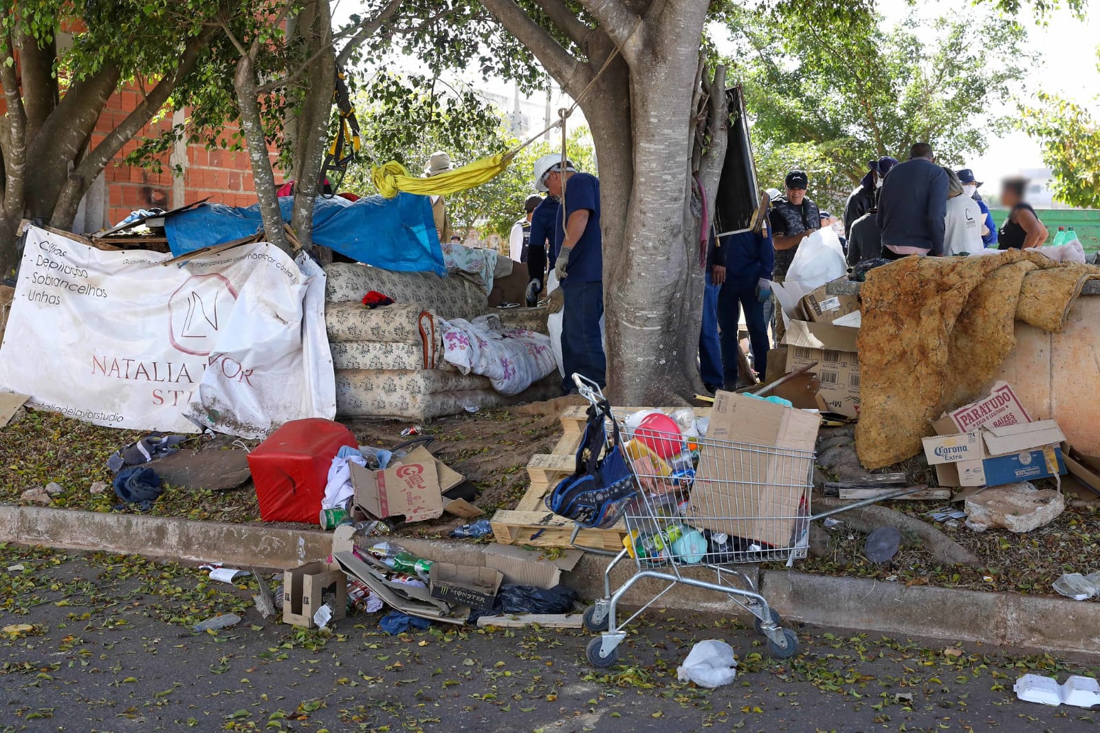 Ação de acolhimento da população em situação de rua ocorre no Recanto das Emas nesta segunda