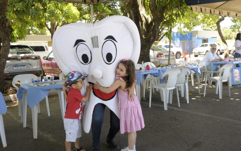 Saúde bucal é tema de ativividades na Feira do Guará