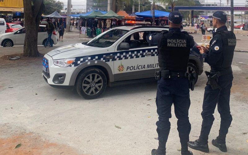 Reforço da PMDF amplia segurança no centro de Ceilândia
