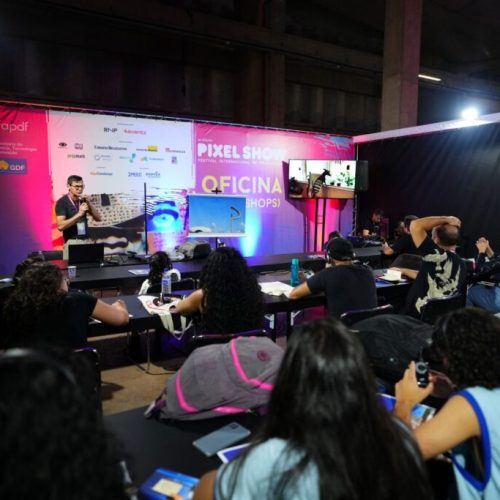 Pixel Show oferece games de realidade virtual, oficinas e exposições até domingo (24)