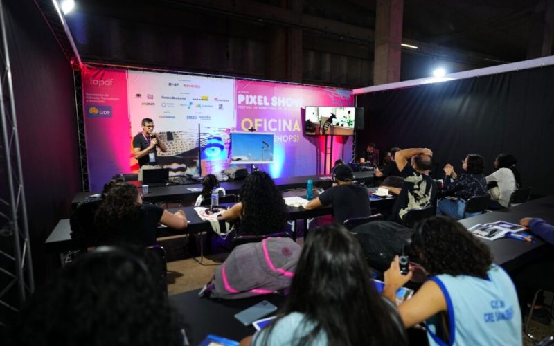 Pixel Show oferece games de realidade virtual, oficinas e exposições até domingo (24)