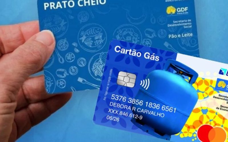 GDF libera R$ 42 milhões para pagamento do Cartão Prato Cheio, DF Social e Cartão Gás