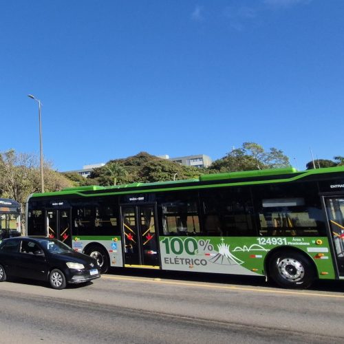 Ônibus elétricos iniciam testes em Planaltina e Sobradinho