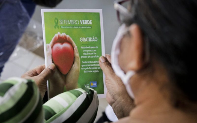Ação em apoio à doação de órgãos leva serviços de saúde ao Parque da Cidade