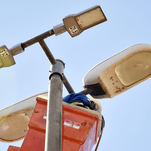 Setor P Sul recebe 2,5 mil luminárias de LED em ação de modernização do GDF