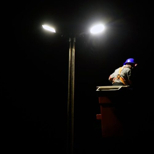 Ceilândia mais iluminada e segura com mutirão de manutenção