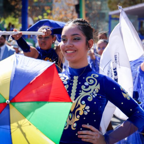 Estudantes da rede pública do DF protagonizam desfile de 7 de setembro