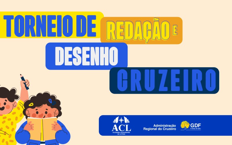 Cruzeiro lança 1º Torneio de Redação e Desenho para alunos da rede pública