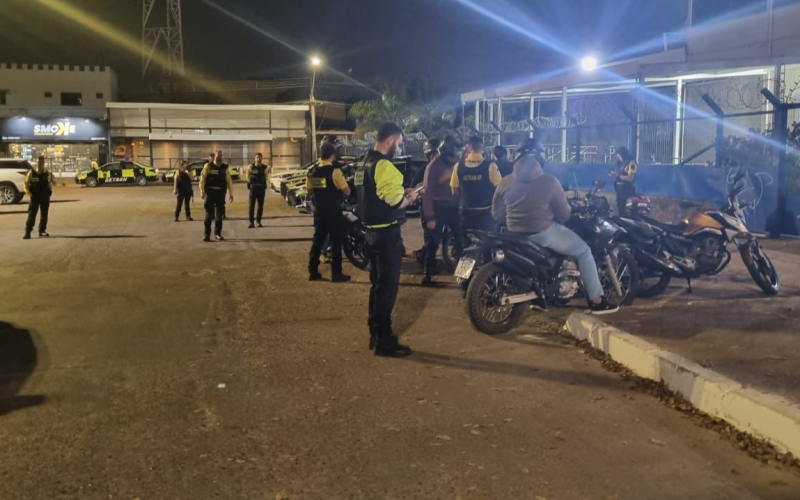Operação Sossego em Taguatinga flagra irregularidades em motocicletas