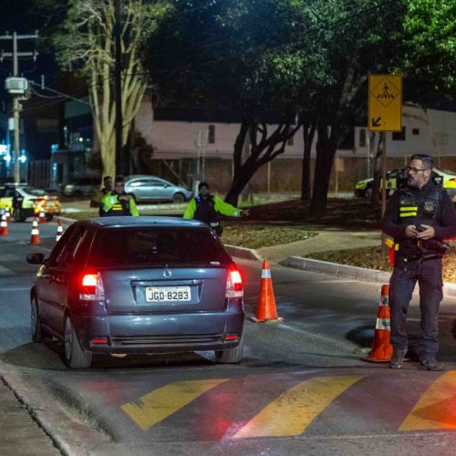 Megaoperação de Lei Seca encerra Semana Nacional do Trânsito 2025 no DF