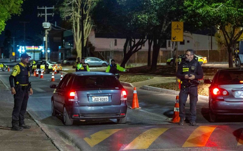Megaoperação de Lei Seca encerra Semana Nacional do Trânsito 2025 no DF