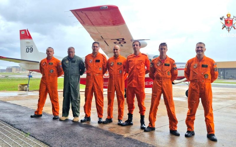 Bombeiros do DF fazem transporte de paciente que está em Fortaleza