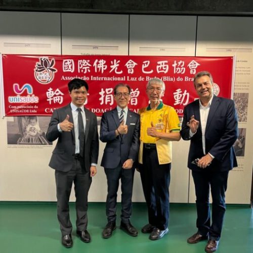 Hospital Sarah Brasília recebe doação de 100 cadeiras de rodas de associação de Taiwan