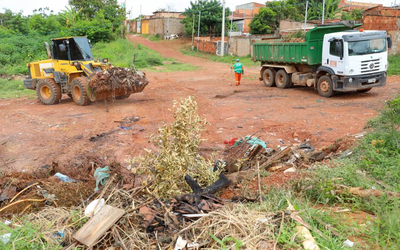 Coleta de lixo descartado irregularmente no DF custa R$ 5,8 milhões aos cofres públicos todos os meses