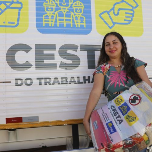 Cesta do Trabalhador já garantiu segurança alimentar a 23 mil desempregados no DF
