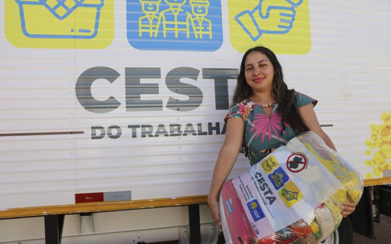 Cesta do Trabalhador já garantiu segurança alimentar a 23 mil desempregados no DF