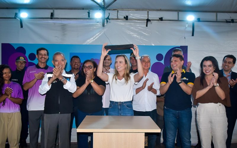 Quadra de tênis do Riacho Fundo II recebe iluminação em LED em ação do GDF na sua Porta