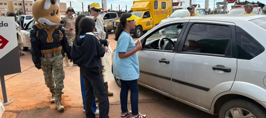 Ceilândia recebe 5ª Blitz Educativa de Prevenção aos Incêndios Florestais