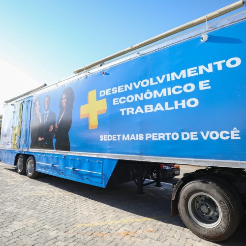 Carreta Sedet Mais Perto de Você Rodoviária presta atendimento na Rodoviária do Plano Piloto