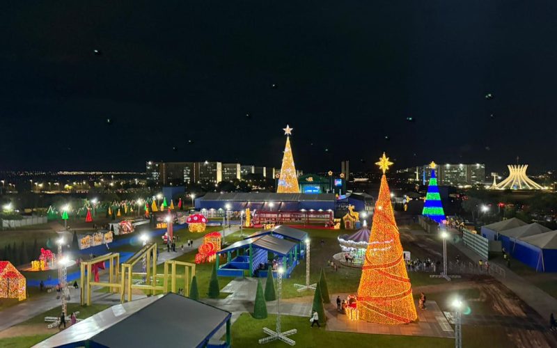 Investimento de R$ 15 milhões no Nosso Natal 2025 deve gerar retorno de R$ 45 milhões para o DF