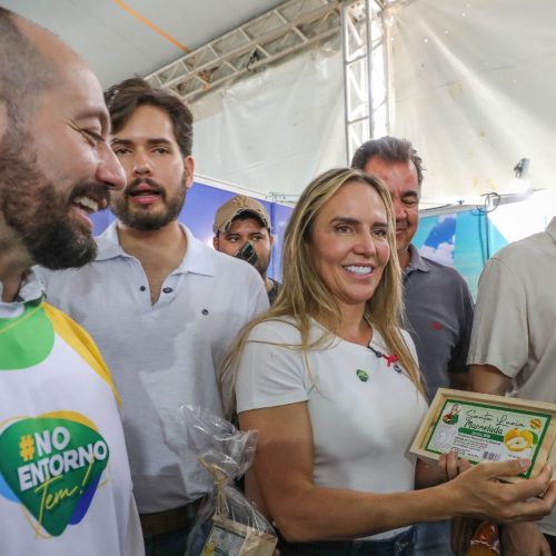 Em visita à feira na Torre de TV, Celina Leão destaca integração entre DF e Entorno