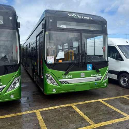 DF começa a receber os 90 novos ônibus elétricos