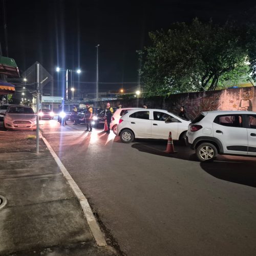 Blitz no Sol Nascente flagra 34 irregularidades de trânsito