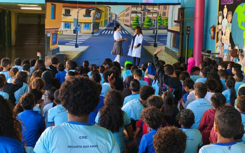 Mais de 3,1 mil pessoas participam de ações educativas de trânsito no fim de semana no DF
