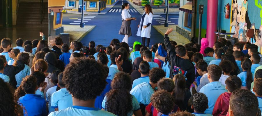 Mais de 3,1 mil pessoas participam de ações educativas de trânsito no fim de semana no DF
