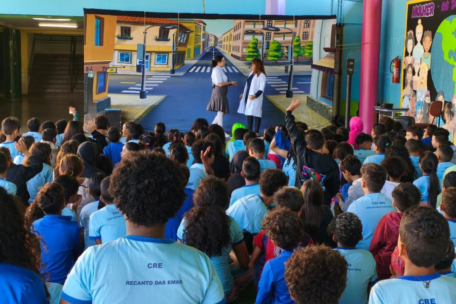 Mais de 3,1 mil pessoas participam de ações educativas de trânsito no fim de semana no DF