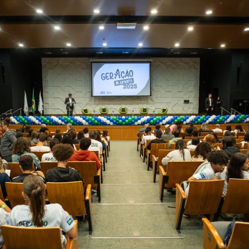 Segunda edição do GerAção Enem 2025 mobiliza estudantes da rede pública do DF