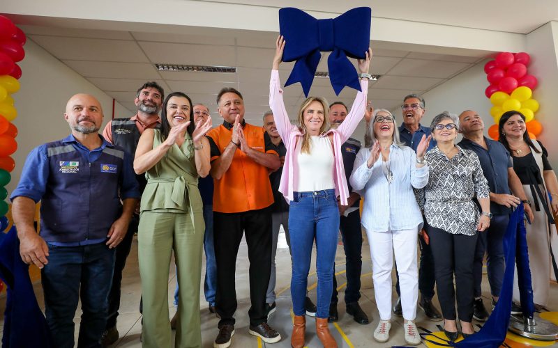 Governadora inaugura primeira creche do Riacho Fundo