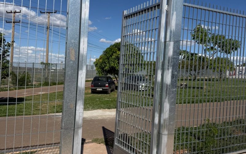 Parque Recreativo do Setor O ganha novos portões de acesso