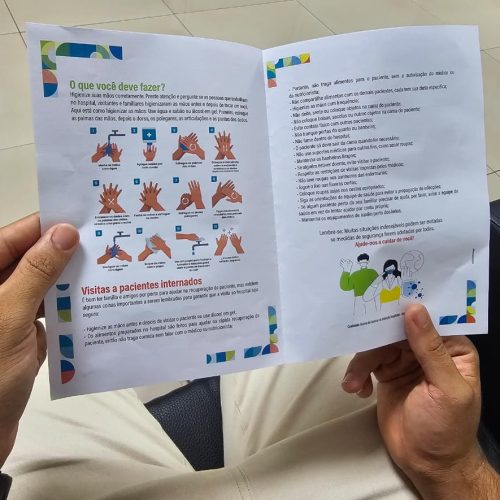 Paciente também é protagonista na prevenção de infecções hospitalares e proliferação de superbactérias