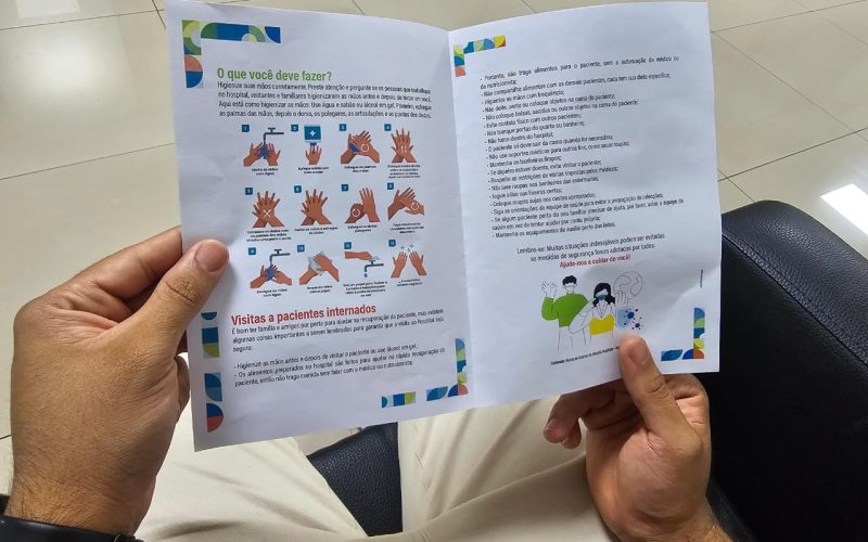 Paciente também é protagonista na prevenção de infecções hospitalares e proliferação de superbactérias