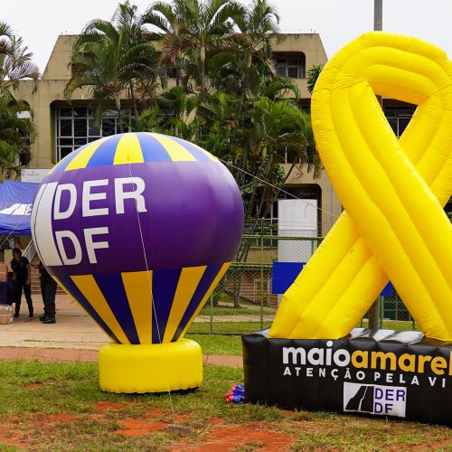 DER-DF celebra 15 anos do Maio Amarelo com série de eventos durante todo o mês