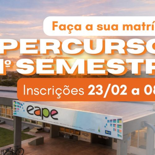 Eape abre inscrições para mais de 70 percursos formativos no 1º semestre de 2026