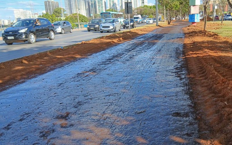 GDF concentra obras de conexão de ciclovias em trechos da Estrutural, Vicente Pires e Pistão Norte