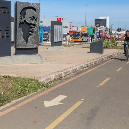 Túnel Rei Pelé completa 3 anos com menos congestionamento e mais espaço para pedestres no centro de Taguatinga