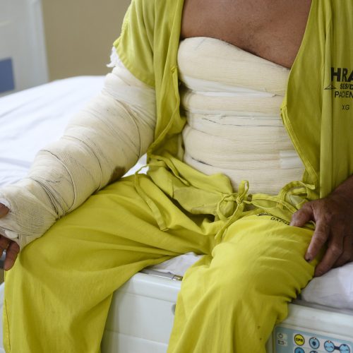 Junho Laranja: Hran é referência no atendimento a vítimas de queimaduras