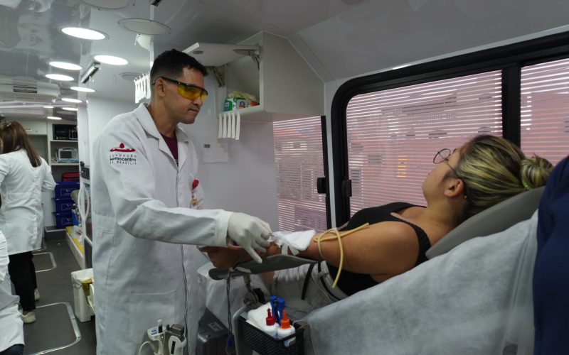 Gari Sangue Bom abre calendário de 2026 com mobilização solidária no Riacho Fundo II
